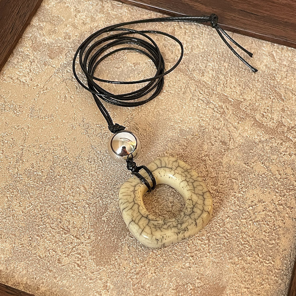 Geometric Square Necklace Design Of Special Interest
