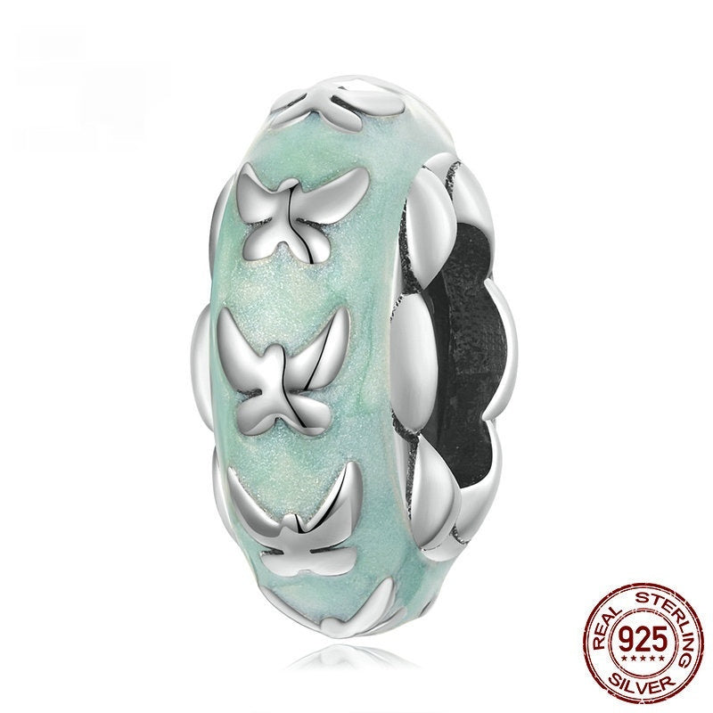 Fashion Sterling Silver Scattered Beads Bead Ornament